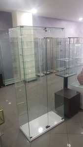 Vitrine moderne écologique entièrement en verre pour la publicité, aménagement de magasins, vitrines de musée à vision complète pour la présentation - Product Image 5