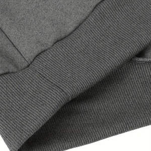 Ropa deportiva de algodón 100% de alta calidad para hombre, chándal de Jogging con patrón sólido para uso en invierno, chándal de hombre personalizable - Product Image 4