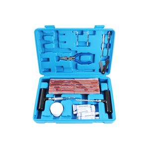 Kit de réparation de pneus sans chambre à air de 78 pièces - Ensemble d'outils manuels avec caoutchouc et acier - Product Image 1