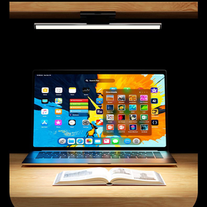 Barre lumineuse pour écran de bureau, protection des yeux, CRI≥90, gain de place, 3 températures de couleur, avec contrôle tactile pour ordinateur portable - Product Image 5