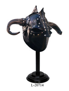 Casque en cuir médiéval décoratif à la mode artisanat casque d'armure romaine en cuir médiéval meilleur fournisseur de gros indien - Product Image 4