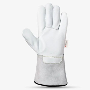 Guante de piel de cabra de grano PREMIUM de SKATIQ original con 5 Puños (impacto) - Product Image 6