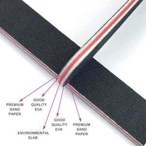 Lime à ongles professionnelle miniature en acier inoxydable, lime à ongles en émeri avec motif droit, réutilisable pour la manucure et la pédicure, outil de façonnage des ongles - Product Image 4