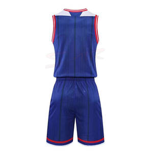 Uniforme de basket-ball pour hommes sur mesure, séchage rapide, respirant, antibactérien, 100% polyester, vêtements de sport, conception personnalisée OEM, taille plus - Product Image 2
