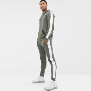 2024 Premium nouveauté vêtements de Sport blanc fermeture éclair survêtement Fitness Gym hommes survêtements et survêtements - Product Image 5