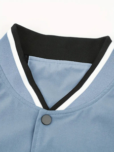 Chaqueta con letras de béisbol para adultos y jóvenes de lana hecha a medida, nueva chaqueta universitaria de lana de alta calidad para hombres - Product Image 4