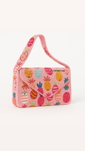 Sacs à bandoulière bohèmes pour femmes indiennes, broderie artisanale, design personnalisé, pochette de soirée, shopping, fête MULTI - Product Image 4