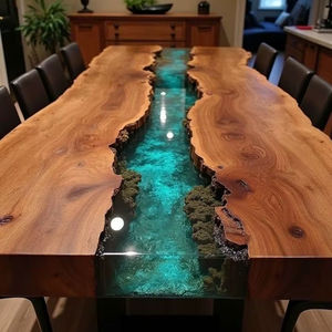 HANDCRAFTED RESIN <b>WOODEN</b> ANGEL STYLE CUSTOMIZABLE MODERN ART LUXURY HOME HOTEL RESTAURANT TABLE <b>SCULPTURE</b> PROMOTIONAL GIFT - Product Image 1