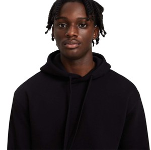 เสื้อมีฮู้ดผ้า100% มีฮู้ดสีพื้นไซส์พิเศษสำหรับผู้ใหญ่สินค้าฤดูหนาว - Product Image 2