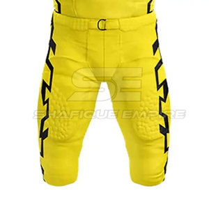 ชุดเครื่องแบบอเมริกันฟุตบอลสำหรับผู้ชายชุดเสื้อแขนสั้นระบายอากาศได้ดีมาใหม่พร้อมโลโก้ออกแบบได้ตามต้องการ - Product Image 2