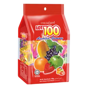 Lot 100 Gummy-Sabor Doce Sortido 150g x 24 pkts