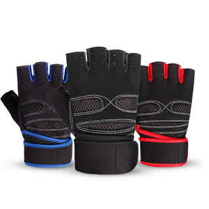 Guantes de Fitness Unisex para Culturismo, Protectores de Muñeca Antideslizantes, Guantes de Gimnasio para Levantamiento de Pesas, Guantes de Alta Calidad de Sialkot - Product Image 2