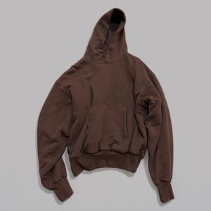 Sudadera con capucha de algodón Heavyweight 450 Gsm con serigrafía personalizada para hombre, Sudadera con capucha de algodón 100% personalizada - Product Image 3