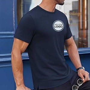T-shirts T-shirts pour hommes Pocket Tee Shirts Cotton Crew Neck Work T Shirt pour hommes - Product Image 4