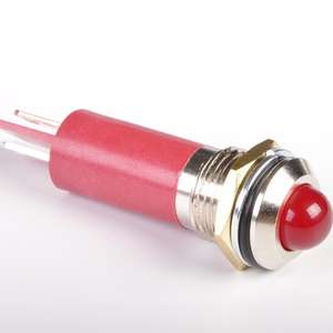 6/8/12/16mm lampada pilota di segnalazione impermeabile 0-220V indicatore luminoso a LED 2 perni - Product Image 2