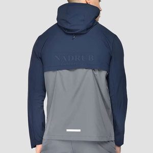 Conjunto de Sudadera con capucha cortavientos versátil con característica de embalaje compacto Conjunto de Sudadera con capucha cortavientos suave con costuras sin costuras - Product Image 5