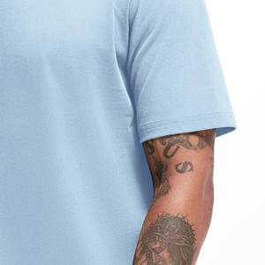 T-shirt sur mesure 100% coton de haute qualité 300gsm poids lourd conception graphique Boxy Fit surdimensionné T-shirts pour hommes vierges - Product Image 5