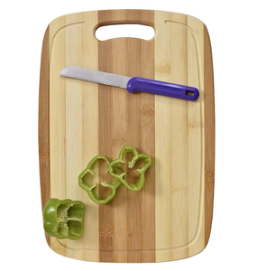 Nouveau design planche à découper en bois naturel brillant poli design de luxe planche à découper décorative pour viande produit exigeant - Product Image 1