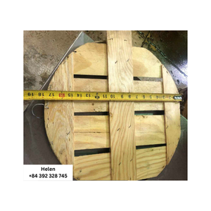 Cesta que contiene verano-Cesta hueca grande multifuncional hecha de madera de acacia pura 100%-Cesta grande a buen precio - Product Image 5