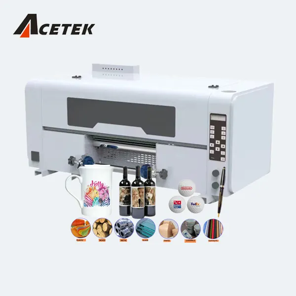 Factory Price Mobile Case Boxes Printing Machine Uv Dtf Printer Printing Machine With 2 Or 3pcs Xp600 Heads