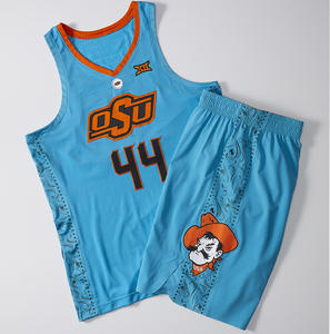 Conjunto de uniformes de pantalones cortos de baloncesto personalizados de alta calidad para adultos sin mangas bordado Logos transpirable de talla grande bordado alto - Product Image 5