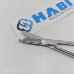 Tijeras quirúrgicas médicas de acero inoxidable, tijera de corte de puntada Spencer para sutura y trabajo de puntada, tijeras de sutura pasivadas - Product Image 3