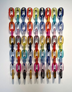 Adornos de pared de cadena de resina transparente modernos y personalizados, cadena de eslabones de resina moderna hecha a mano por Abdul Rehman Enterprises - Product Image 5