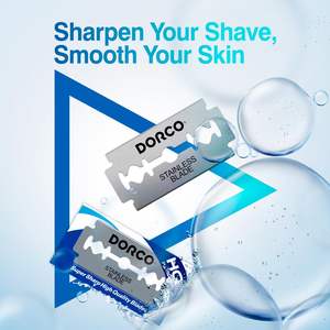 Cuchillas de Afeitar de un Solo Filo ST300 Platinum, Paquete de 1000 Unidades, Cuchillas de Afeitar de Acero Inoxidable Premium, Súper Afiladas, Suaves y Desechables - Product Image 3