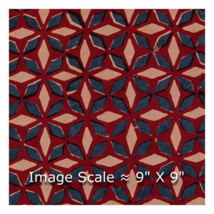 Tissu léger et respirant de haute qualité, imprimé numériquement avec un motif géométrique personnalisable, pour l'habillement - Product Image 1