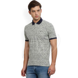Polos ligeros de media manga de alta calidad, precio al por mayor, diseño personalizado, producto único cómodo, polos de talla grande para hombre - Product Image 3