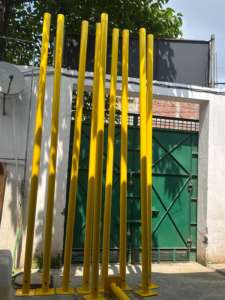 Tubes ronds en fibre de verre FRP résistant à la corrosion Poteau FRP personnalisé Poteaux en plastique renforcé de fibre de verre pour Power Telecom, éclairage - Product Image 3