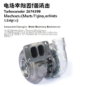 Turbocompresseur 2674398 de remplacement pour moteur diesel Perkins, pièce de machine de construction en métal - Product Image 2