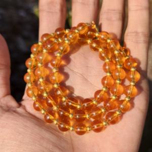 Green Aventurine 8mm Sterling Silver Statement <b>Necklace</b> November <b>Birthstone</b> Jewelry Handmade Wedding Gift - Product Image 1