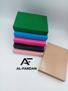 Cajas personalizadas para pinzas de extensión de pestañas Color desnudo PLANO 4 piezas caja de papel de cartón hecha a mano para pinzas - Product Image 3