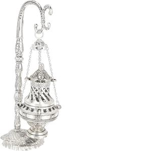 Hot Customization Metal Incense Holder Vintage White <b>Mini</b> Crystal Incense Burner Ashes Catcher Burner for Home Office Garden - Product Image 1