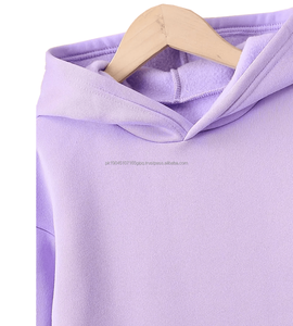 Venta al por mayor de diseño personalizado 100% algodón pulóver Sudadera con capucha larga recortada esencial para los hombres Unisex de gran tamaño sudaderas con capucha de invierno - Product Image 3