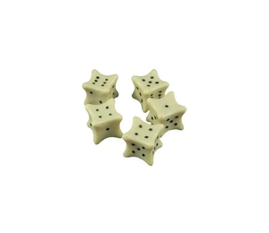 Vente en gros d'usine, jeu de dominos en os blanc de 16 mm, double six, couleur et logo personnalisés pour jeu de table - Product Image 2
