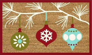 Alfombrilla de fibra de coco Natural 100% de gran venta, alfombrilla de puerta de bienvenida impresa personalizada OEM del fabricante indio Avior para uso doméstico - Product Image 5