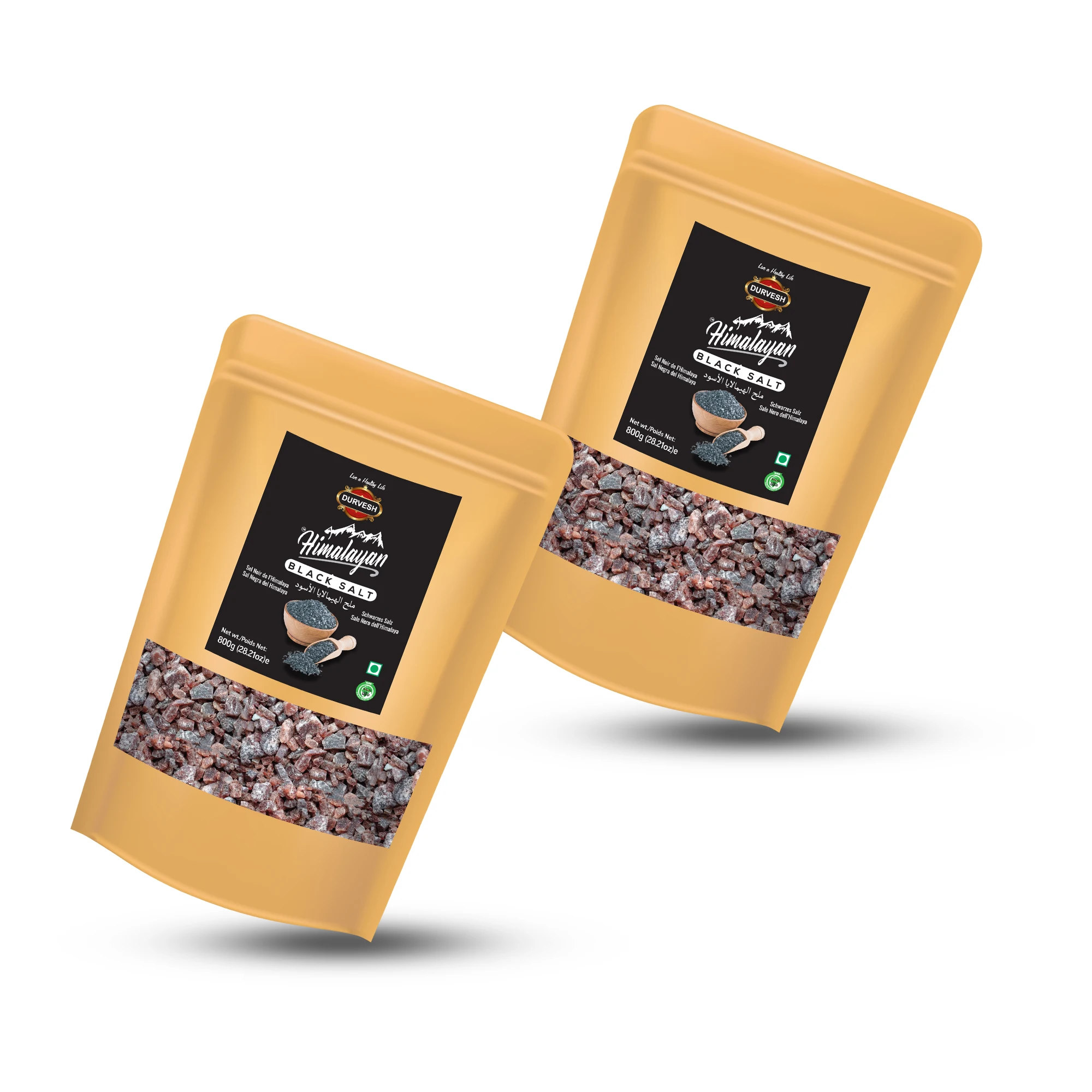 Черная ГИМАЛАЙСКАЯ СОЛЬ, черная соль KALA NAMAK, черная ГИМАЛАЙСКАЯ СОЛЬ, 100% чистая и натуральная