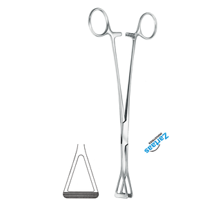 Abrazadera intestinal y estomacal Scheibe de acero inoxidable de alta calidad 23cm / 9 "Fabricante y exportador de instrumentos quirúrgicos - Product Image 3