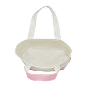 Sacs fourre-tout d'été pliables en coton uni brodés avec logo personnalisé, de bonne qualité, pour le shopping et les voyages - Product Image 5