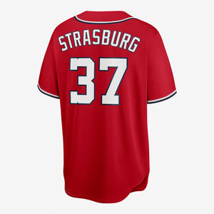 Maillots de baseball en polyester respirant, uniformes de sport personnalisés imprimés, style OEM/ODM, commande en gros disponible - Product Image 6