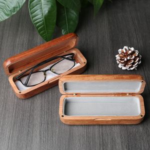 2025 Boîte à lunettes en bois faite à la main Rectangle Design élégant de l'artisanat du Vietnam - Product Image 1