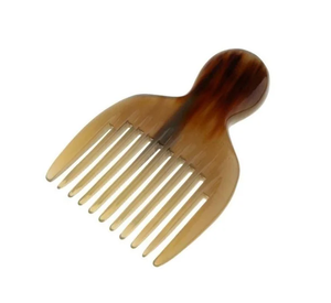 Peigne à poux en corne de buffle pour hommes et femmes pour le toilettage de la barbe peigne à corne au prix le plus bas - Product Image 5