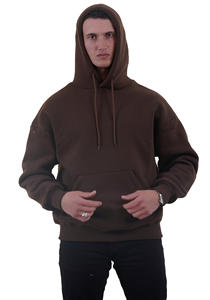 Sudaderas con Capucha para Hombre, 100% Algodón, Gruesas, de Felpa, Estampadas, con Patrón Sólido, Tejidas, Personalizadas, Antiarrugas - Product Image 5