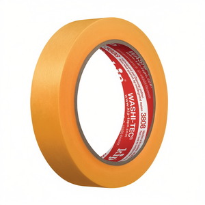 เทปปิดขอบวาชิเทค พรีเมี่ยม โกลด์เครป 3808 สีส้มเรียบ ขนาด 50 เมตร ยาว 24 มม. กว้าง แพ็ค 9 ม้วน แบบม้วน KIP - Product Image 3