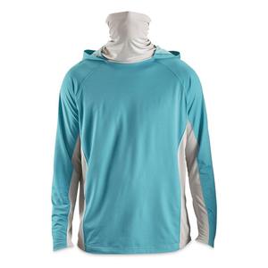 OEM hombres senderismo al aire libre ligero protección solar sublimación sudaderas con capucha de manga larga personalizada invierno pesca Sudadera con capucha transpirable para hombre - Product Image 4