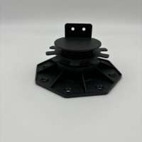 Supports de terrasse réglables en composite de bois et plastique, pieds réglables en PP pour poutres de terrasse