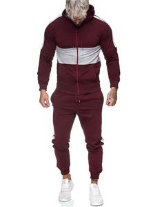 ชุดวอร์มสตรีทแวร์แบบยูนิเซ็กซ์สำหรับผู้ชาย แบบเรียบๆ ขายส่ง รับสกรีนโลโก้ ปัก ปักลาย ผลิตตามแบบ OEM สำหรับฤดูหนาว - Product Image 6