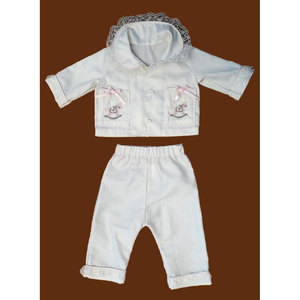 Ensemble pyjama cheval à bascule pour bébés filles, vêtements de printemps 2 pièces - Product Image 1